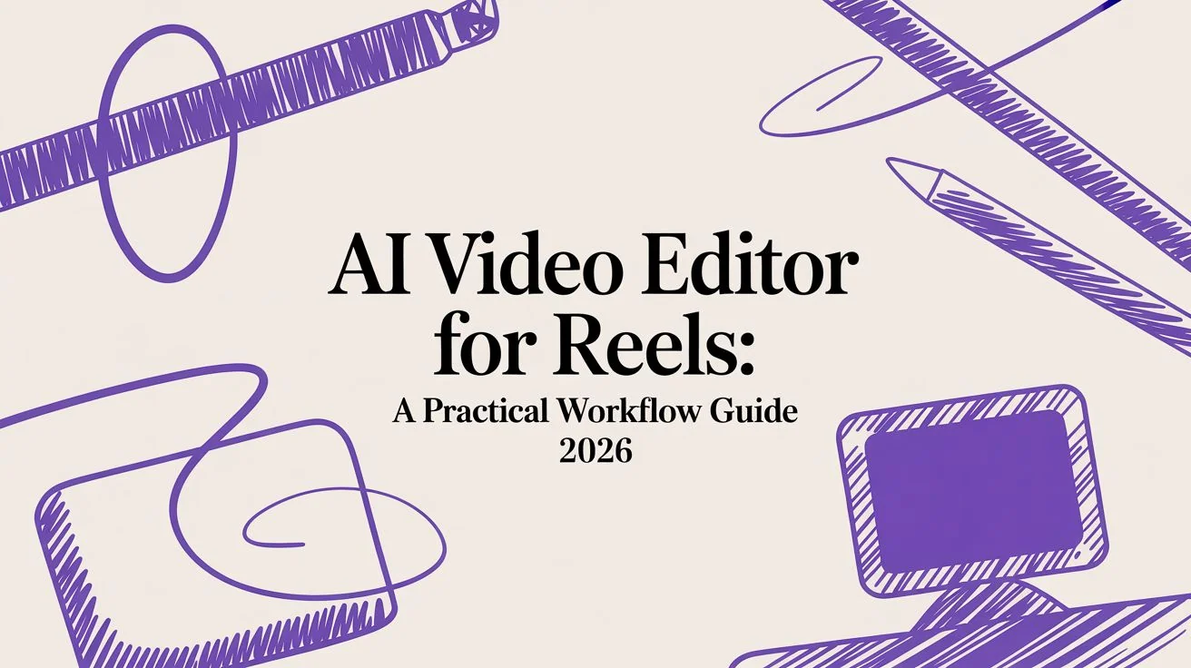 AI Video Editor for Reels: A Practical Workflow Guide 2026