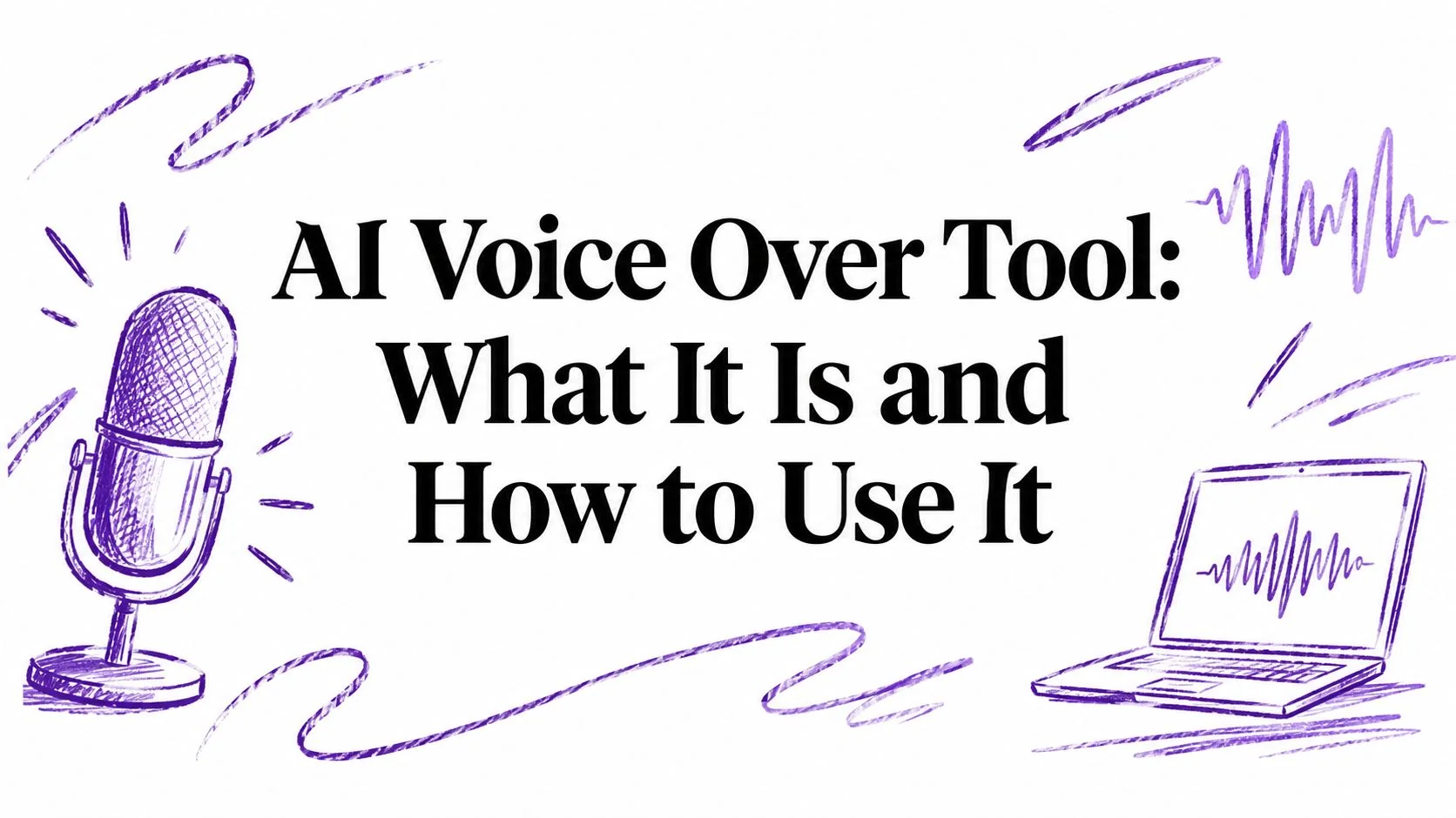 AI Voice Over Tool: What It Is and How to Use It
