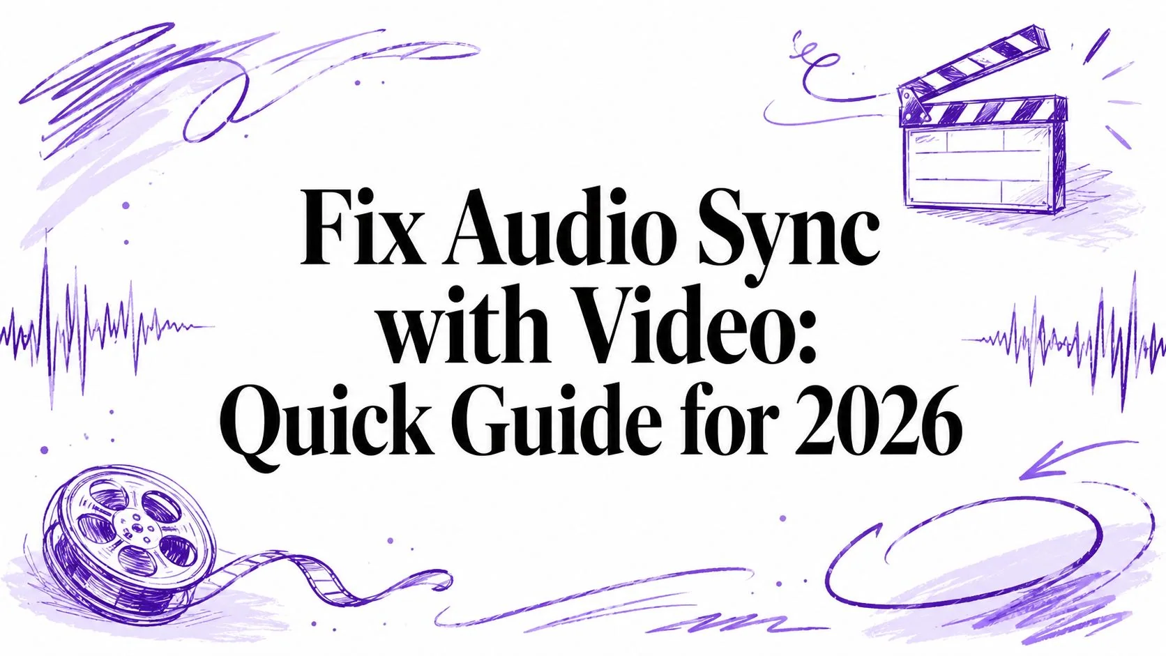 Fix Audio Sync with Video: Quick Guide for 2026