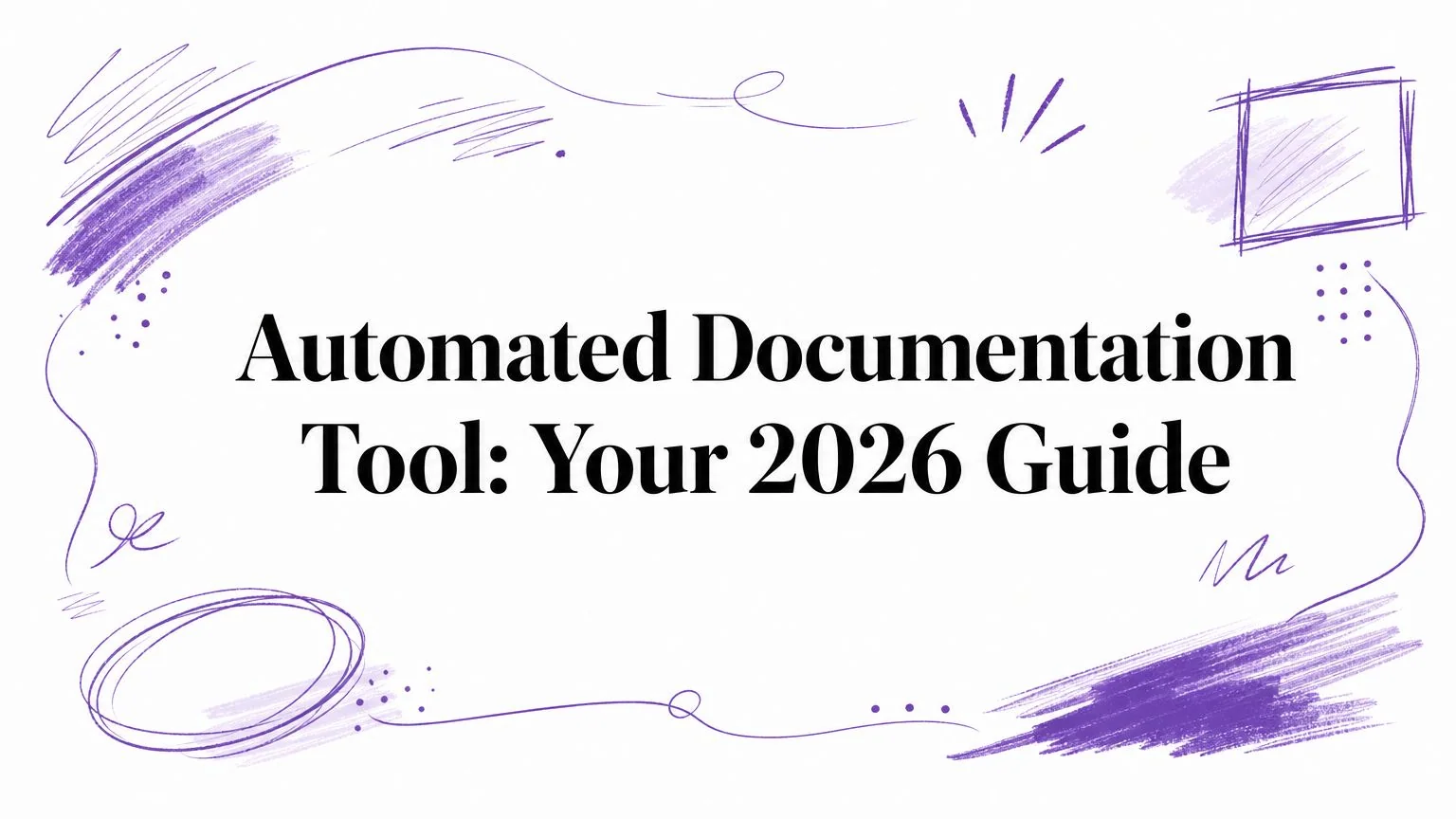 Automated Documentation Tool: Your 2026 Guide