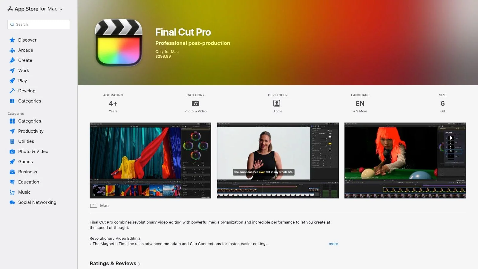 Apple Final Cut Pro