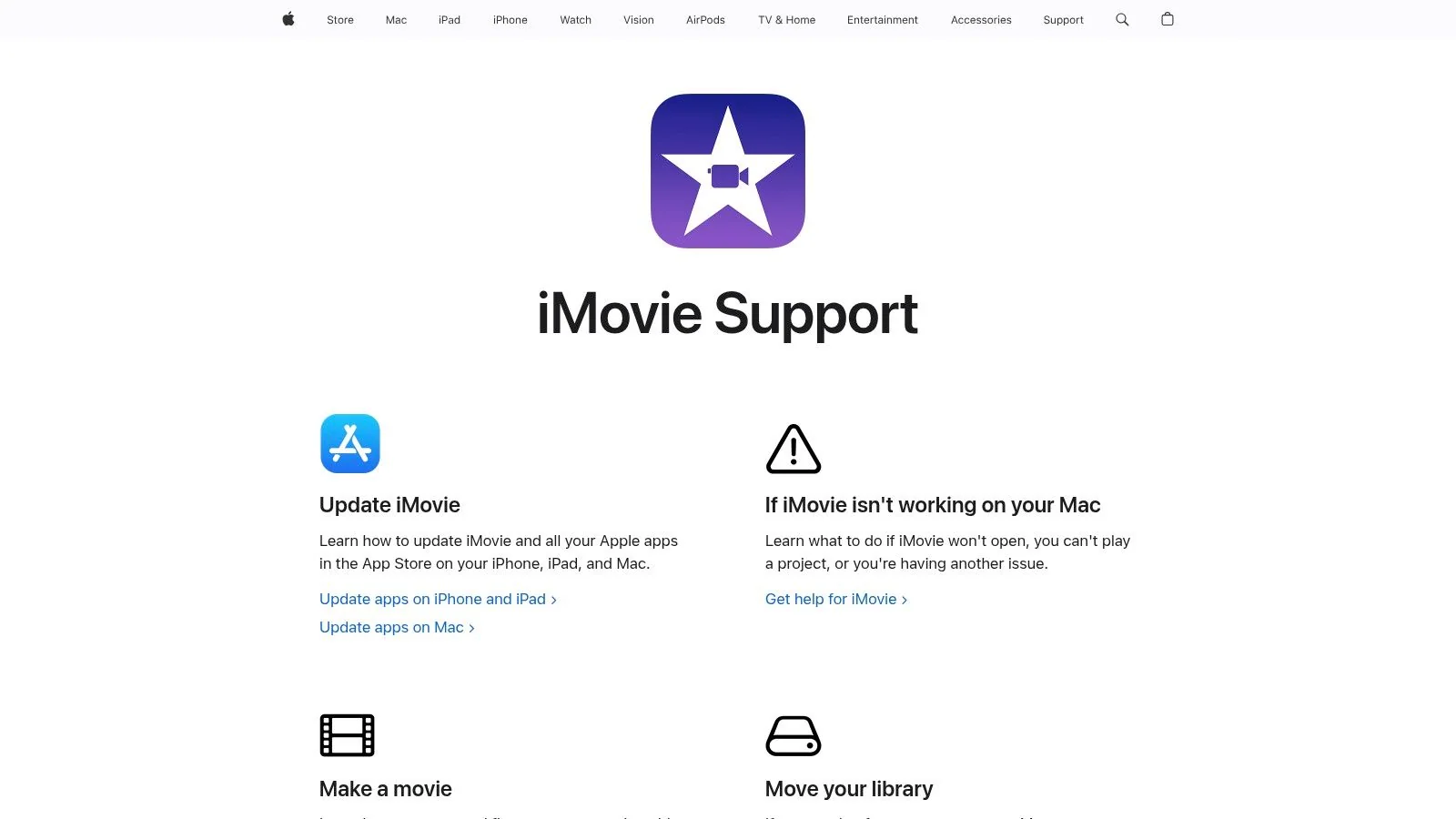 Apple iMovie