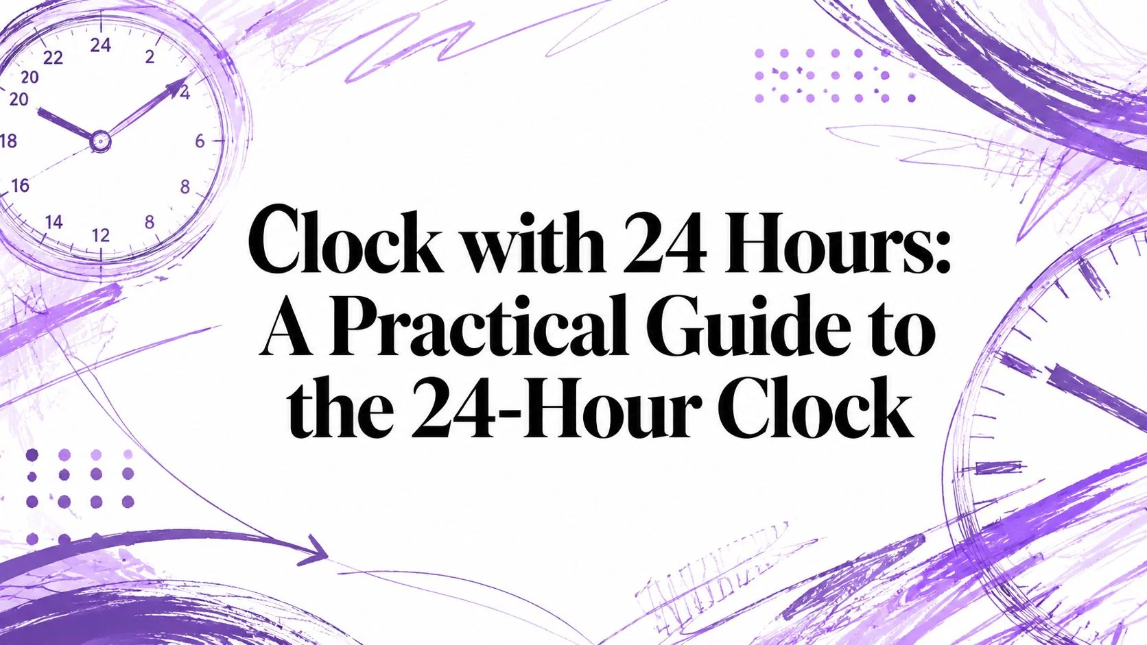 Clock with 24 Hours: A Practical Guide to the 24-Hour Clock