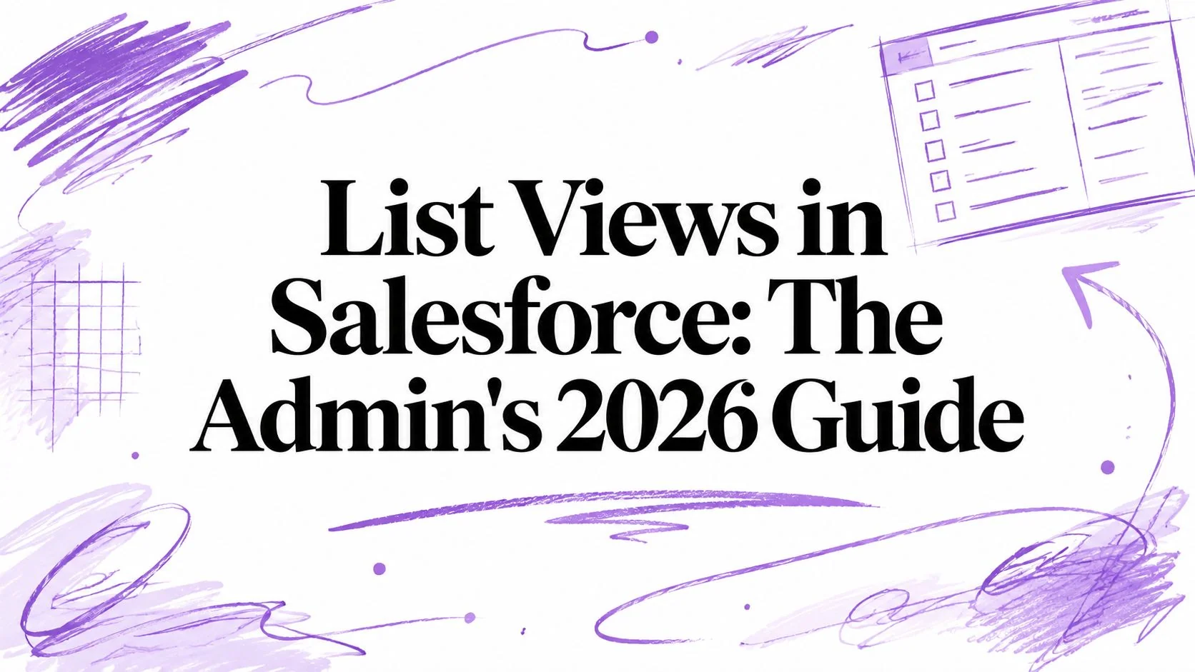 List Views in Salesforce: The Admin's 2026 Guide