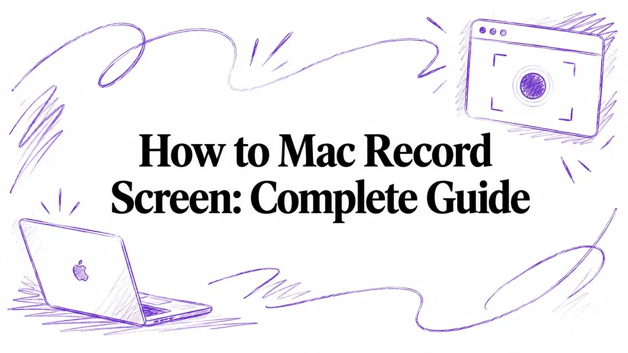 How to Mac Record Screen: Complete Guide