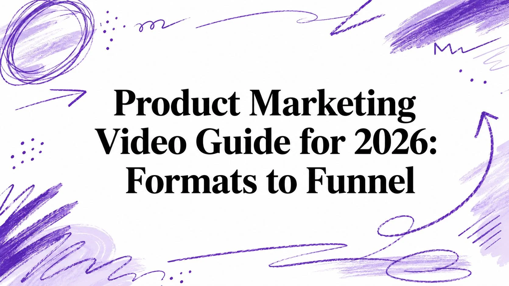 Product Marketing Video Guide for 2026: Formats to Funnel